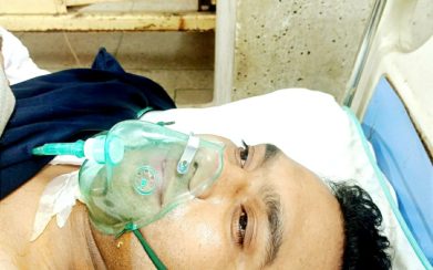 “গণ অভ্যুত্থানে” আহত হয়ে ঢাকা মেডিকেল কলেজ হাসপাতালে চিকিৎসাধীন জুলাই যোদ্ধা  রিয়াজ উদ্দিন রিয়াজ