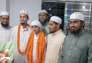 বরিশালে ৭৩ দিনে কোরআনের হাফেজ হলেন শিশু  মুসাইন