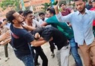 বরিশাল বিশ্ববিদ্যালয় ছাত্রশিবির ও ছাত্রদলের মধ্যে সংঘর্ষ, আহত ২২