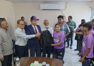 বরিশাল বিভাগীয় নারী ক্রিকেট দলের প্রশিক্ষণ ক্যাম্প উদ্বোধন ও জার্সি বিতরণ